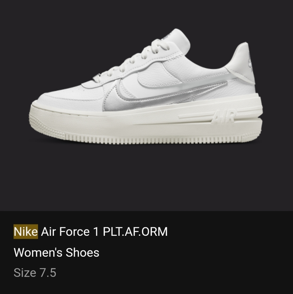 Nike Air Force 1 PLT.AF.ORM